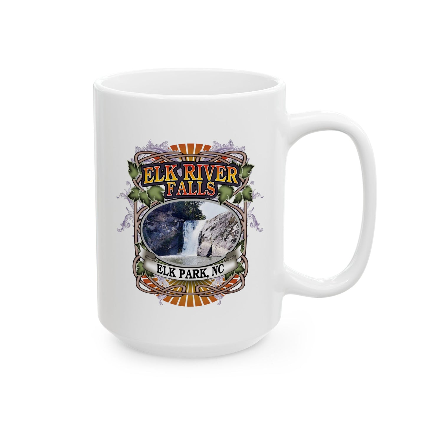 Elk River Falls, NC Ceramic Mug