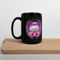 Jeanna's Support Squad Black Glossy Mug