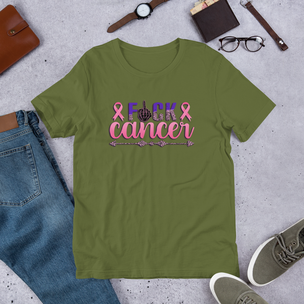 F*ck Cancer 100% cotton Unisex Tee