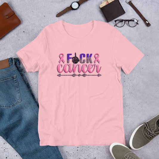 F*ck Cancer 100% cotton Unisex Tee