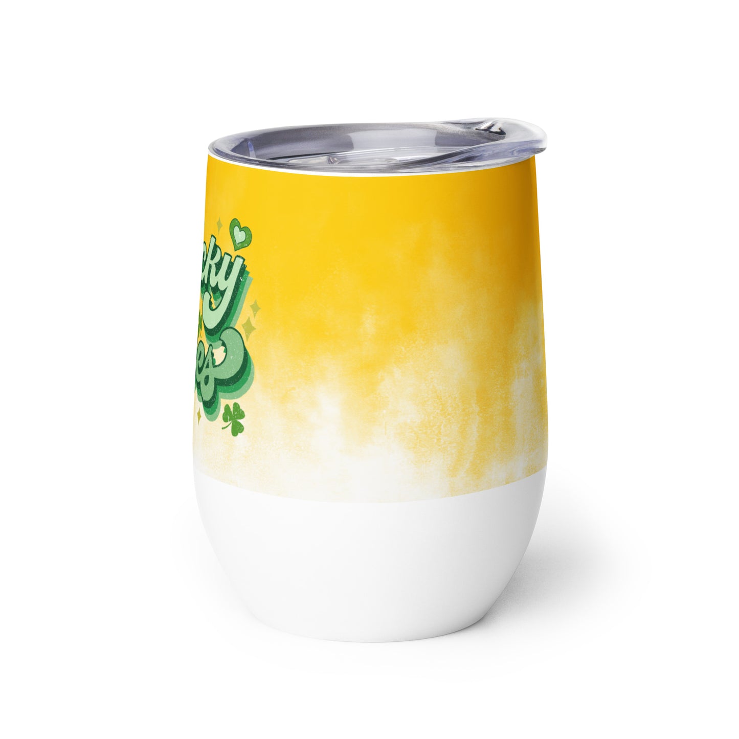 Lucky Vibes Wine Tumbler